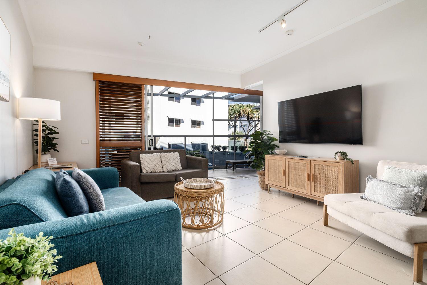 Rolling Surf Resort Caloundra Rum bild